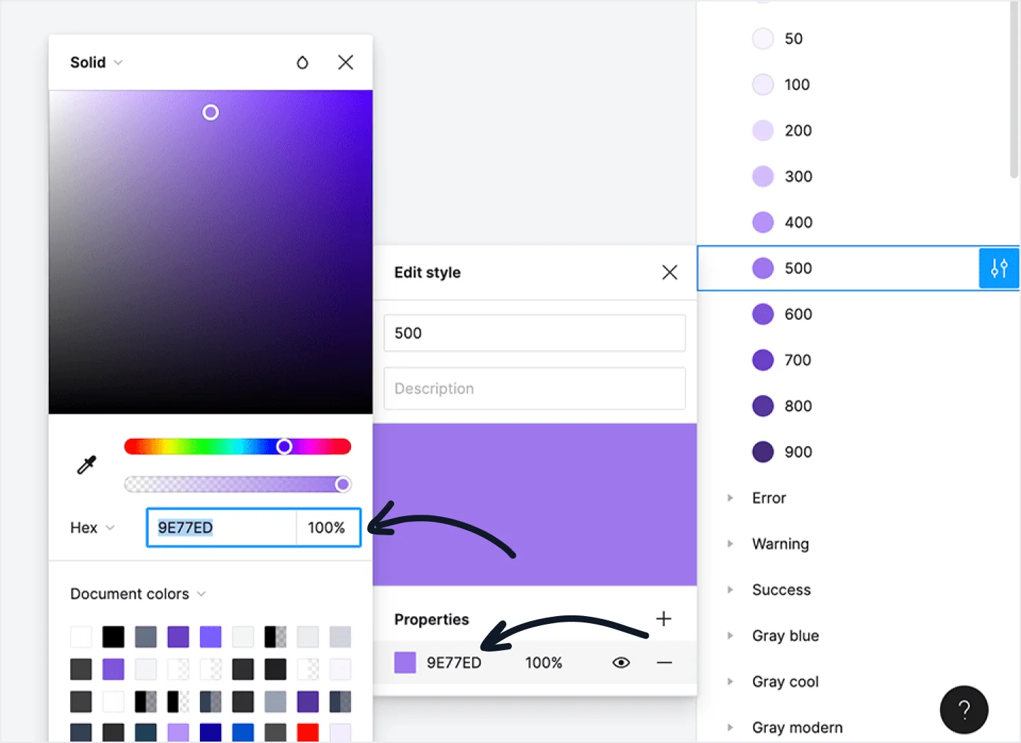 Color picker component