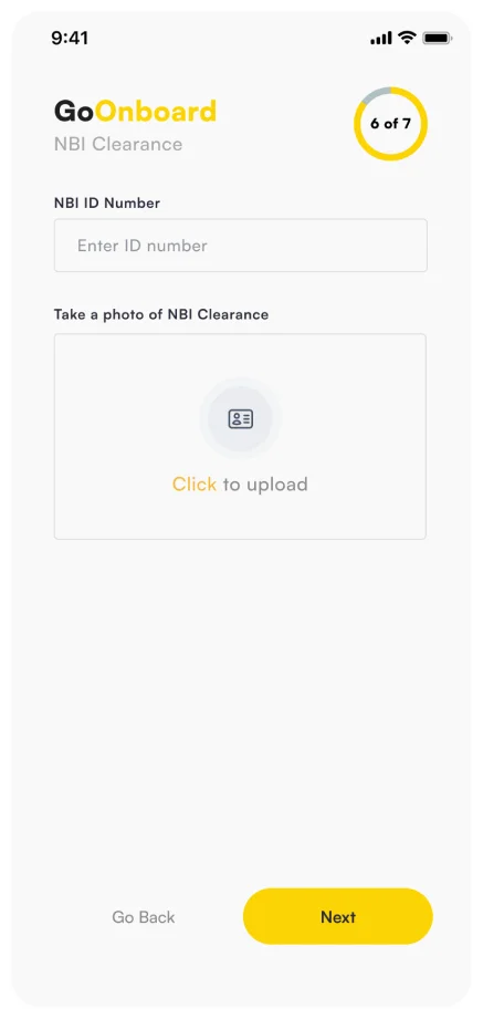 NBI Clearance verification